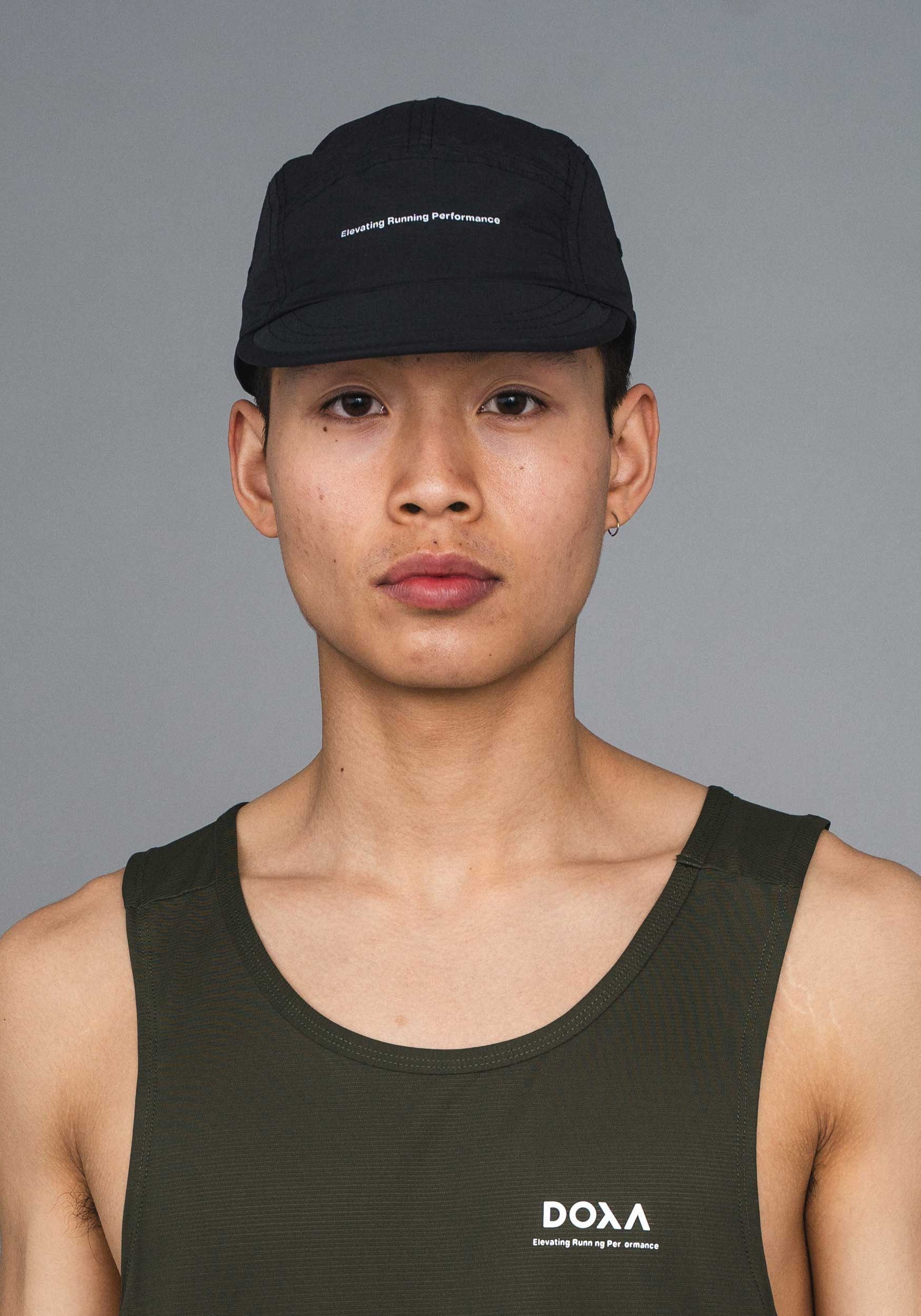 DOXA Run UNS RERUN 5-PANEL CAP Acc. Black 02