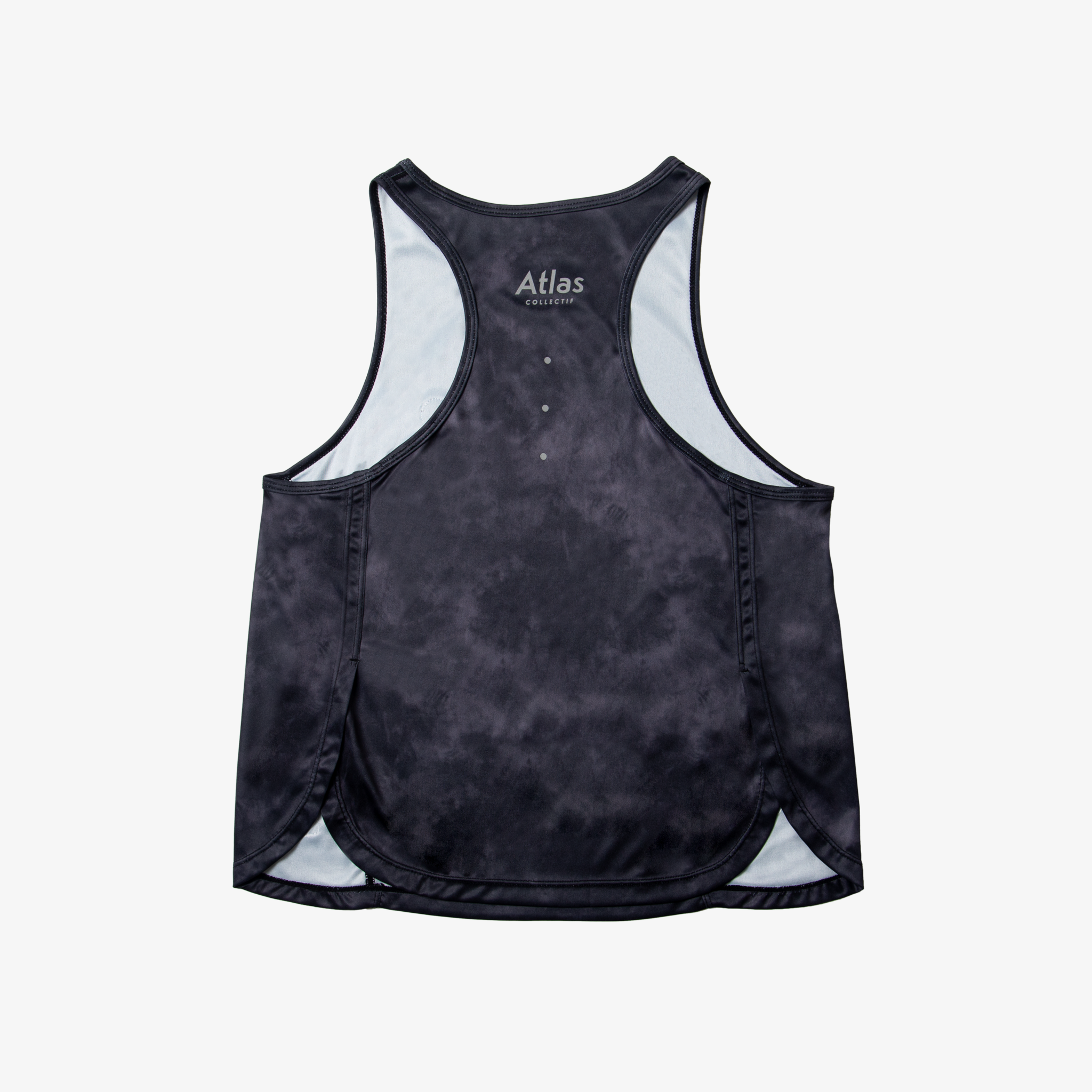 V3 Core WMNS Race Tank Black Tie-Dye