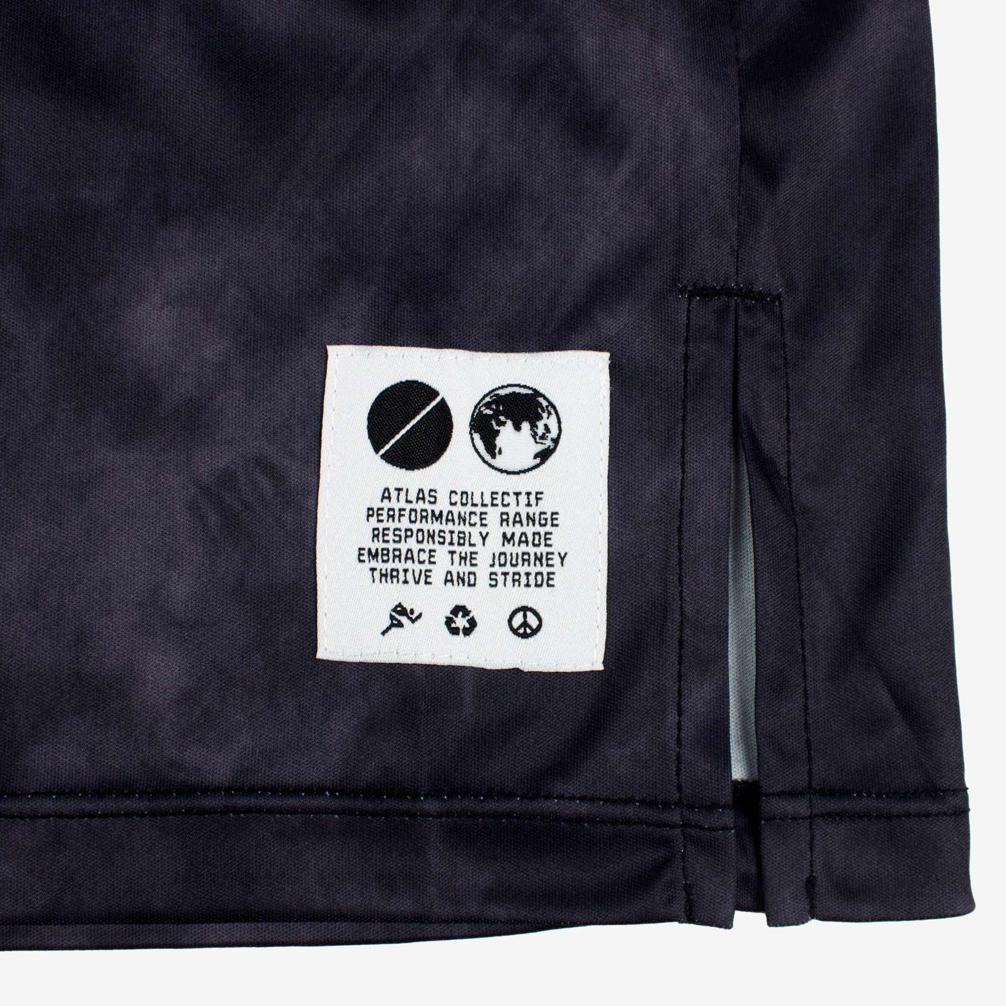 FMLxAtlas WMNS T-Shirt Black Tie-Dye
