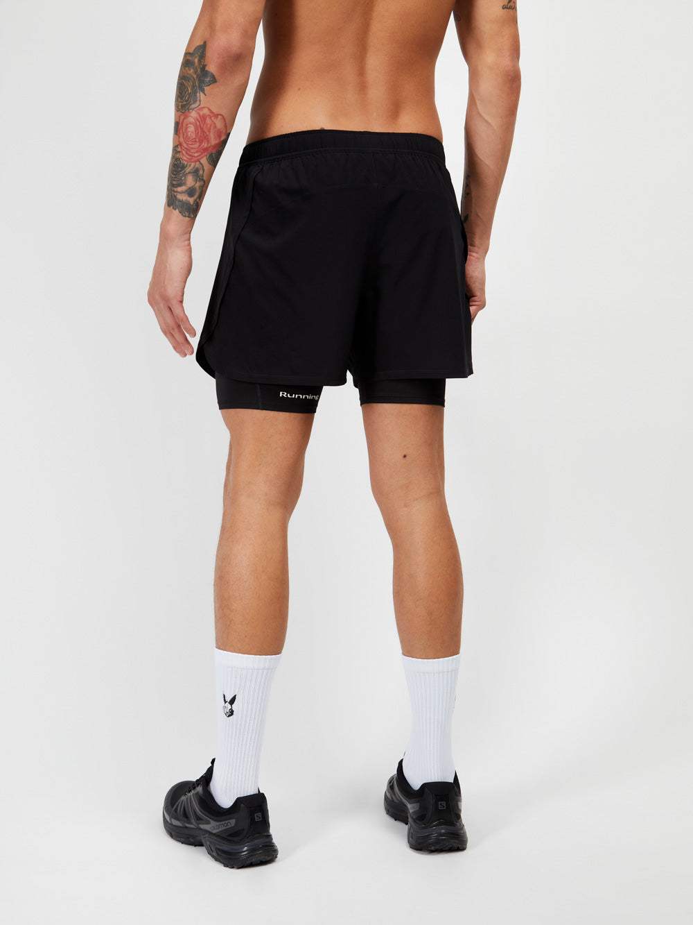 2-in-1 Shorts - Black