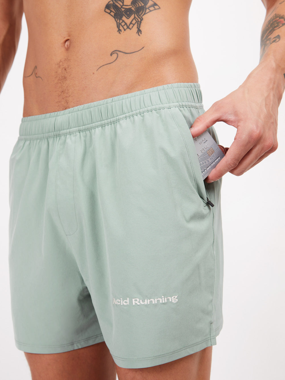 Hybrid Shorts 2.0 - Iced Green