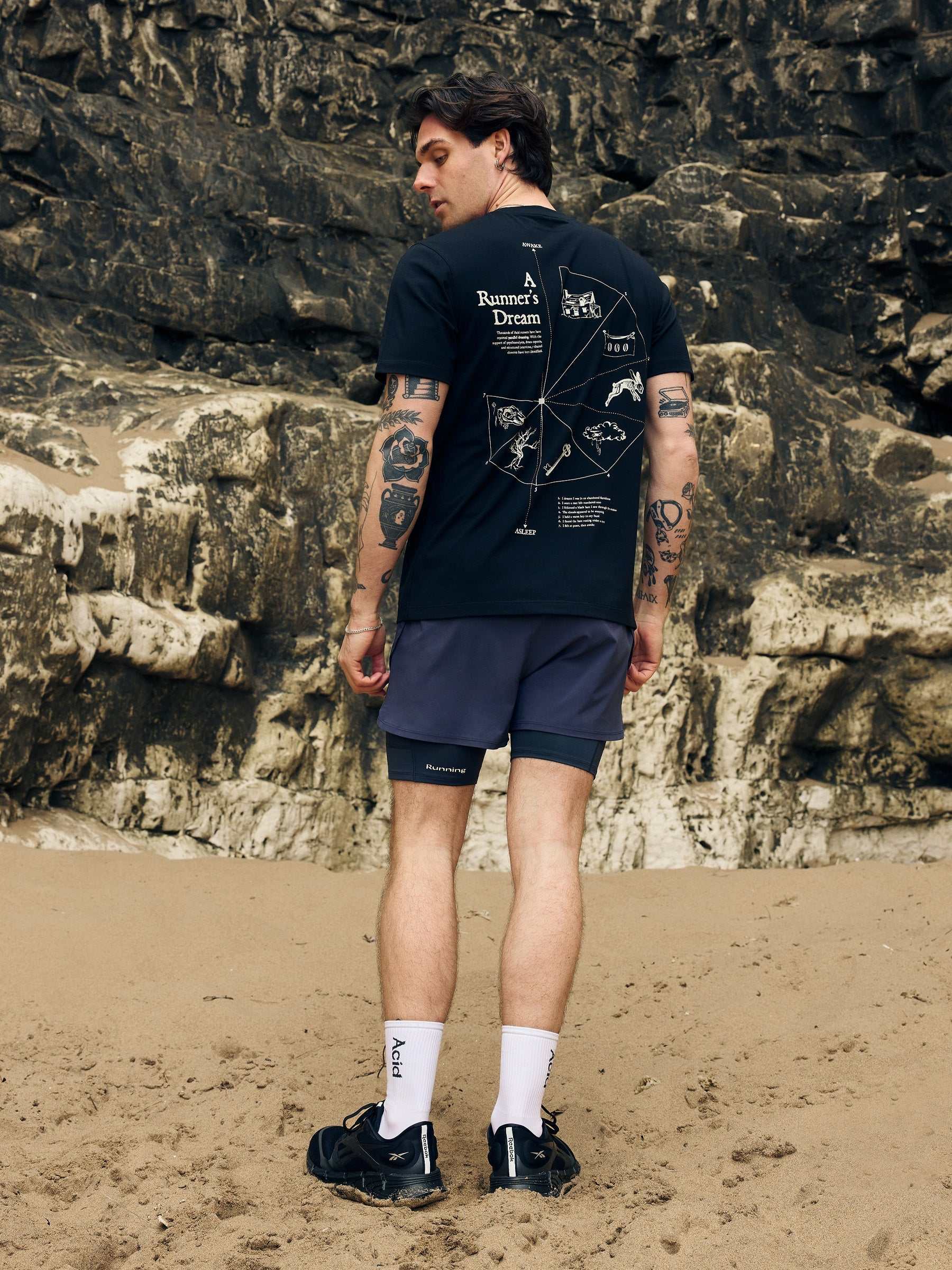 Men's A Runner's Dream T-Shirt - Black