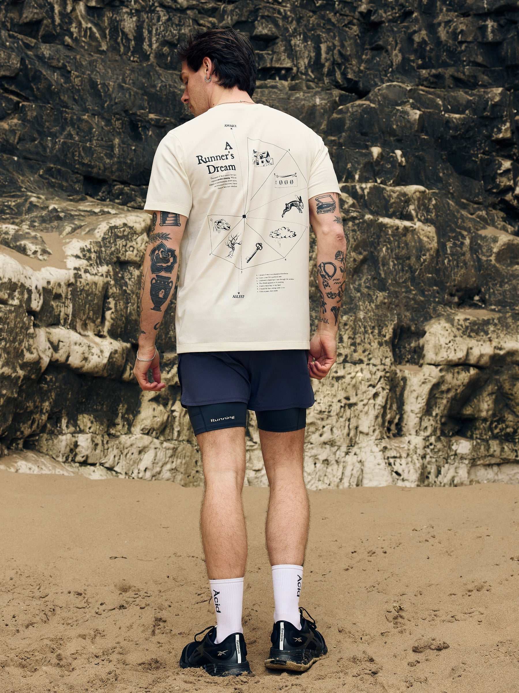 Men's A Runner's Dream T-Shirt - Bone
