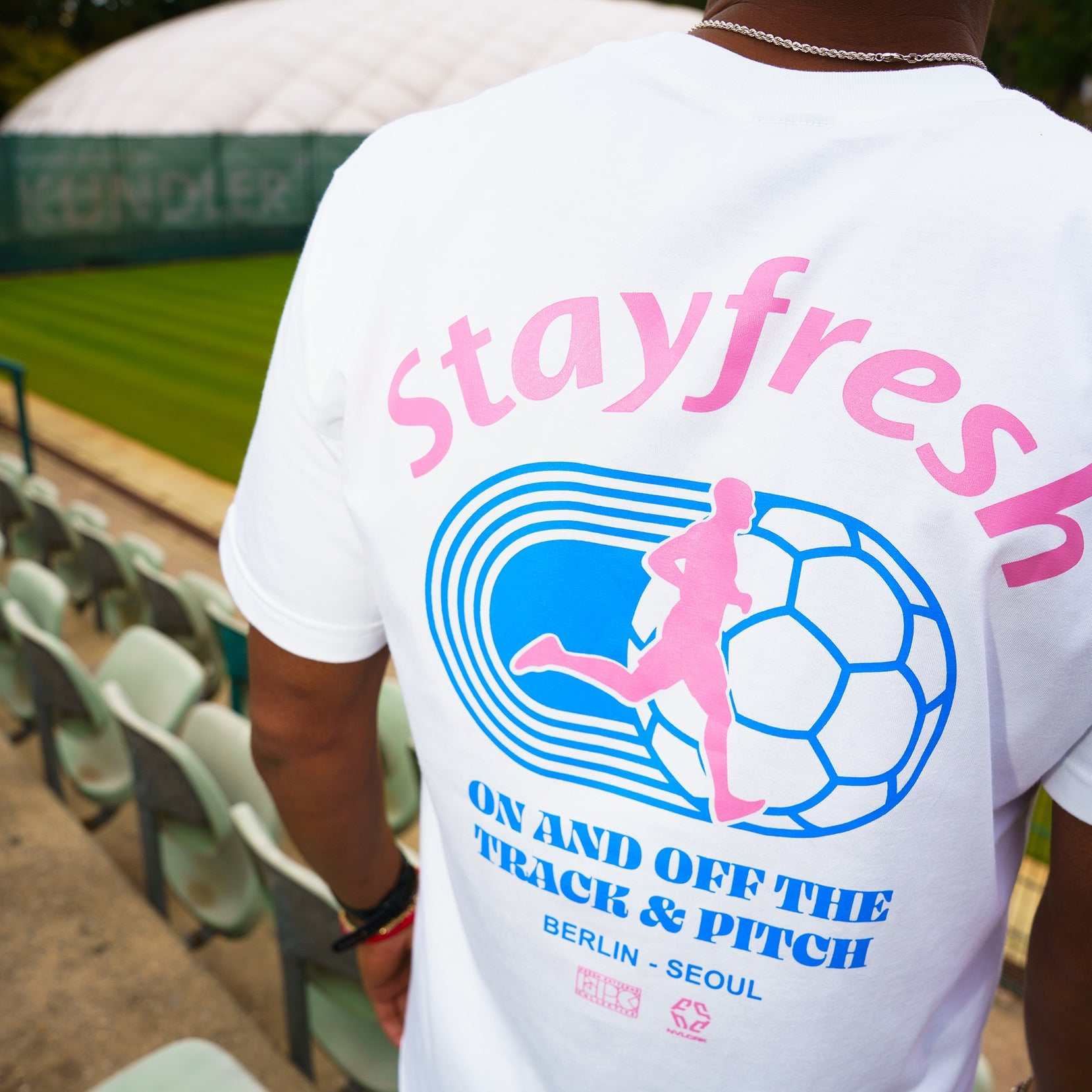 NIVELCRACK X FRESH PATTERNS COLLECTIVE - TEE WHITE