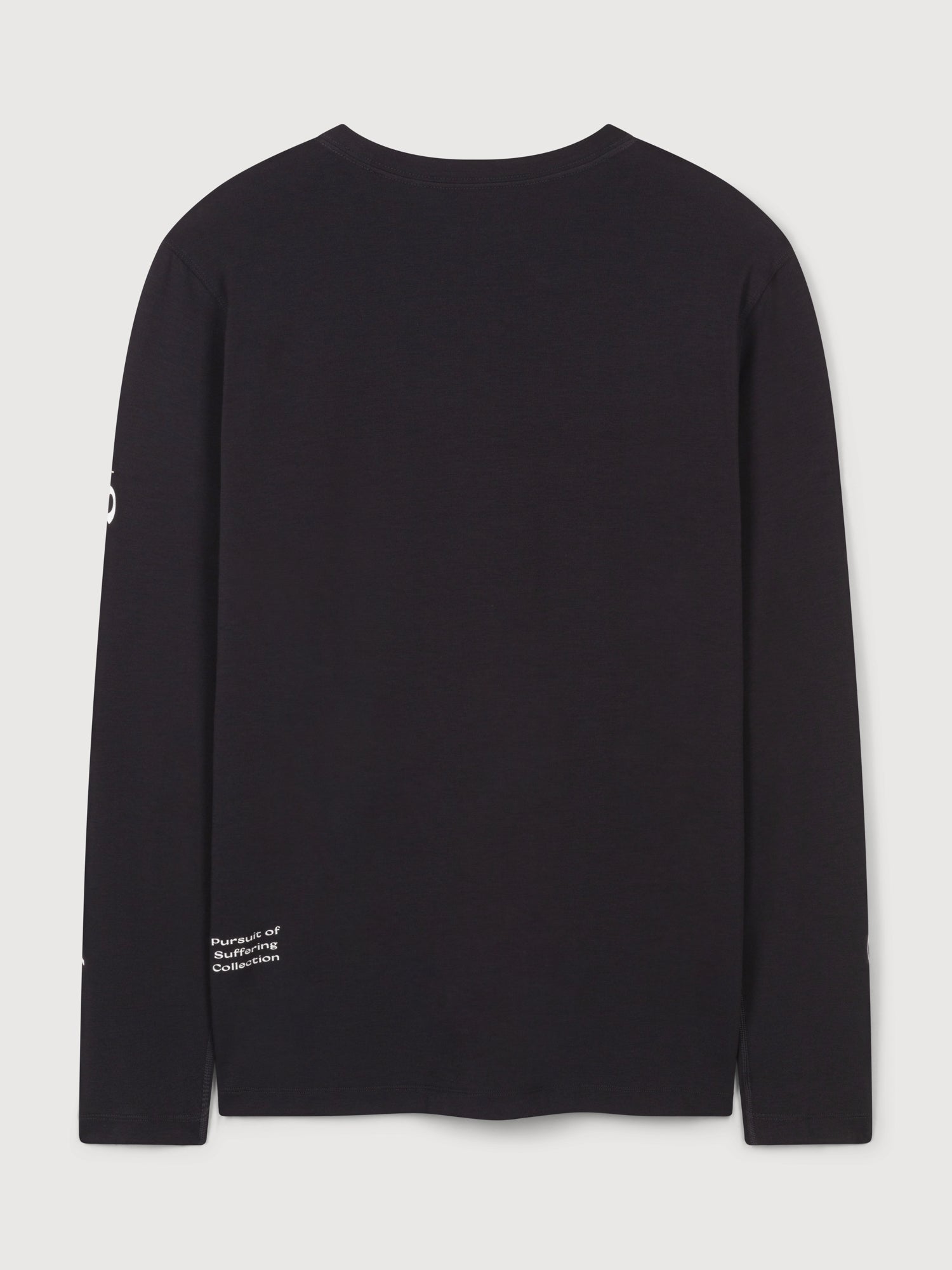 Long Sleeve T-Shirt - Black | Lightweight & Odour Resistant