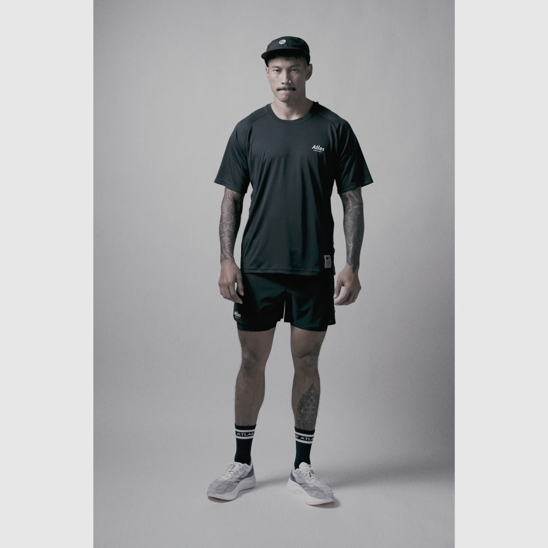 Performance Running T-Shirt Black