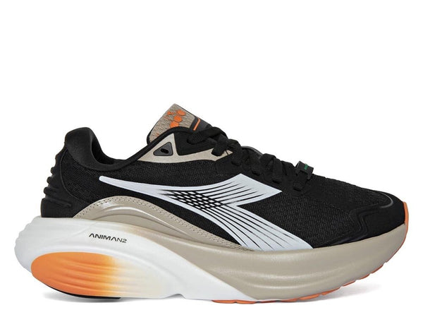 Diadora Atomo Star running shoe with Anima N2 foam and Duratech 5000 rubber outsole.