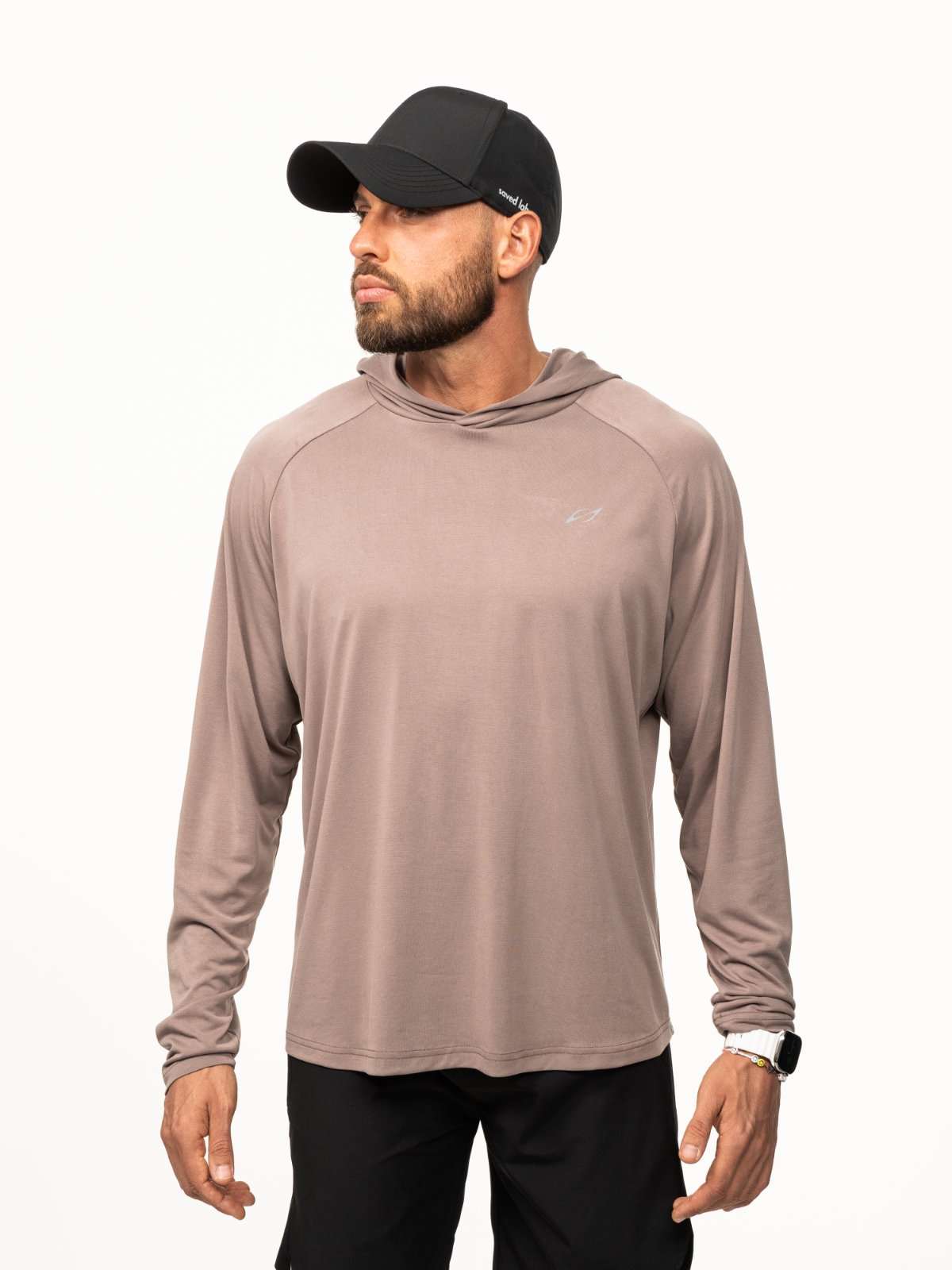 SL-167 light Hoodie Washed Ecru - 5
