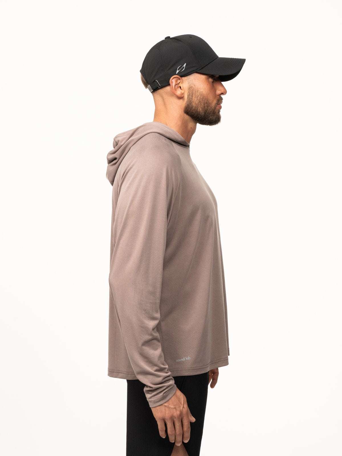 SL-167 light Hoodie Washed Ecru - 4