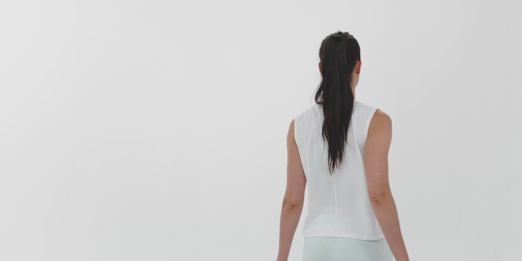 Women's Micromesh™ Run Tank - White