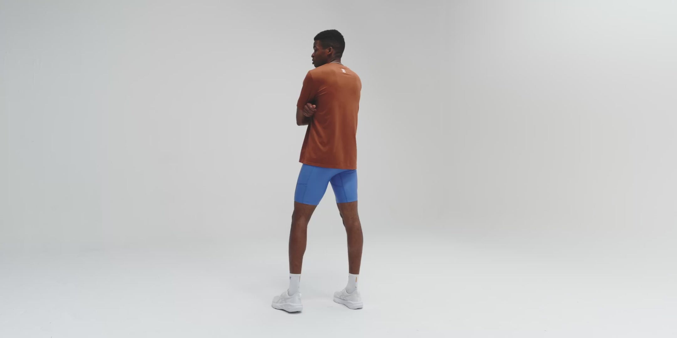 Superbeam™ 7 Pocket Half Tights - Deep Peri Blue