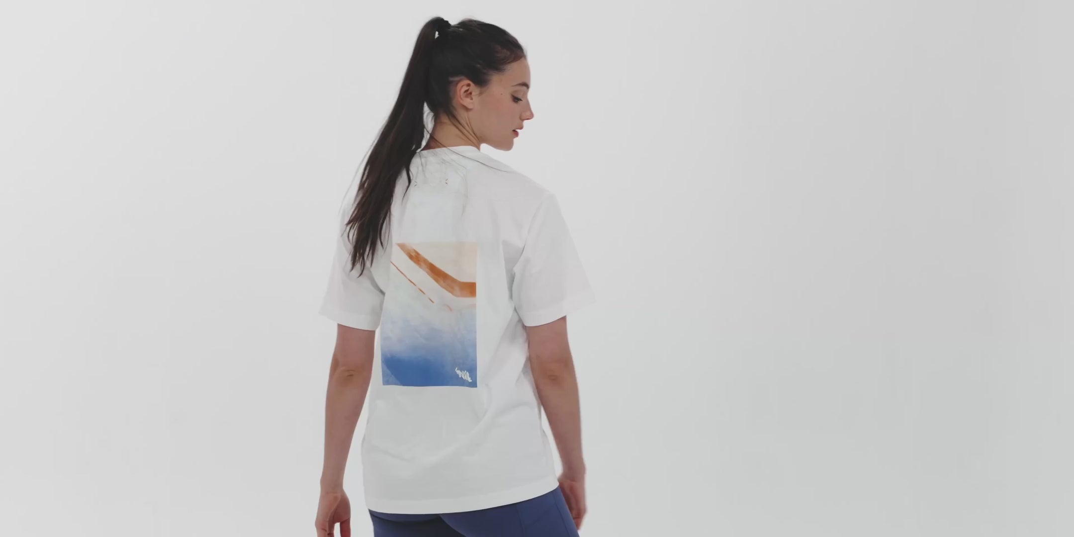 Tagus Cotton Tee, Unisex - White