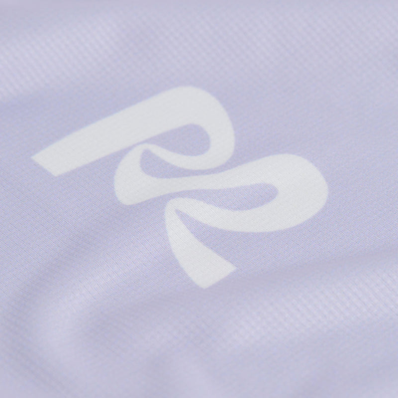 Drift™ "Chaos Triple Front" Performance Tee fabric detail with logo design.