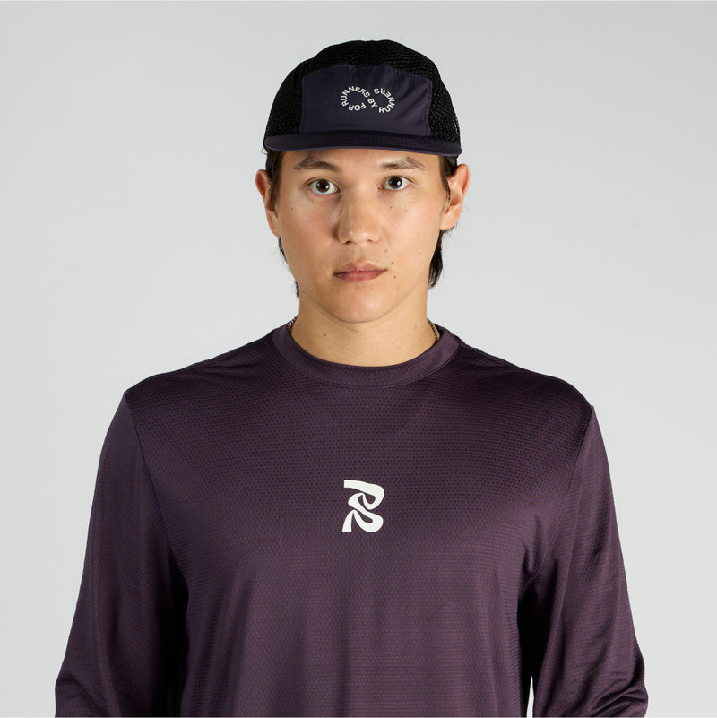 Mesh Run Hat - Nightshade