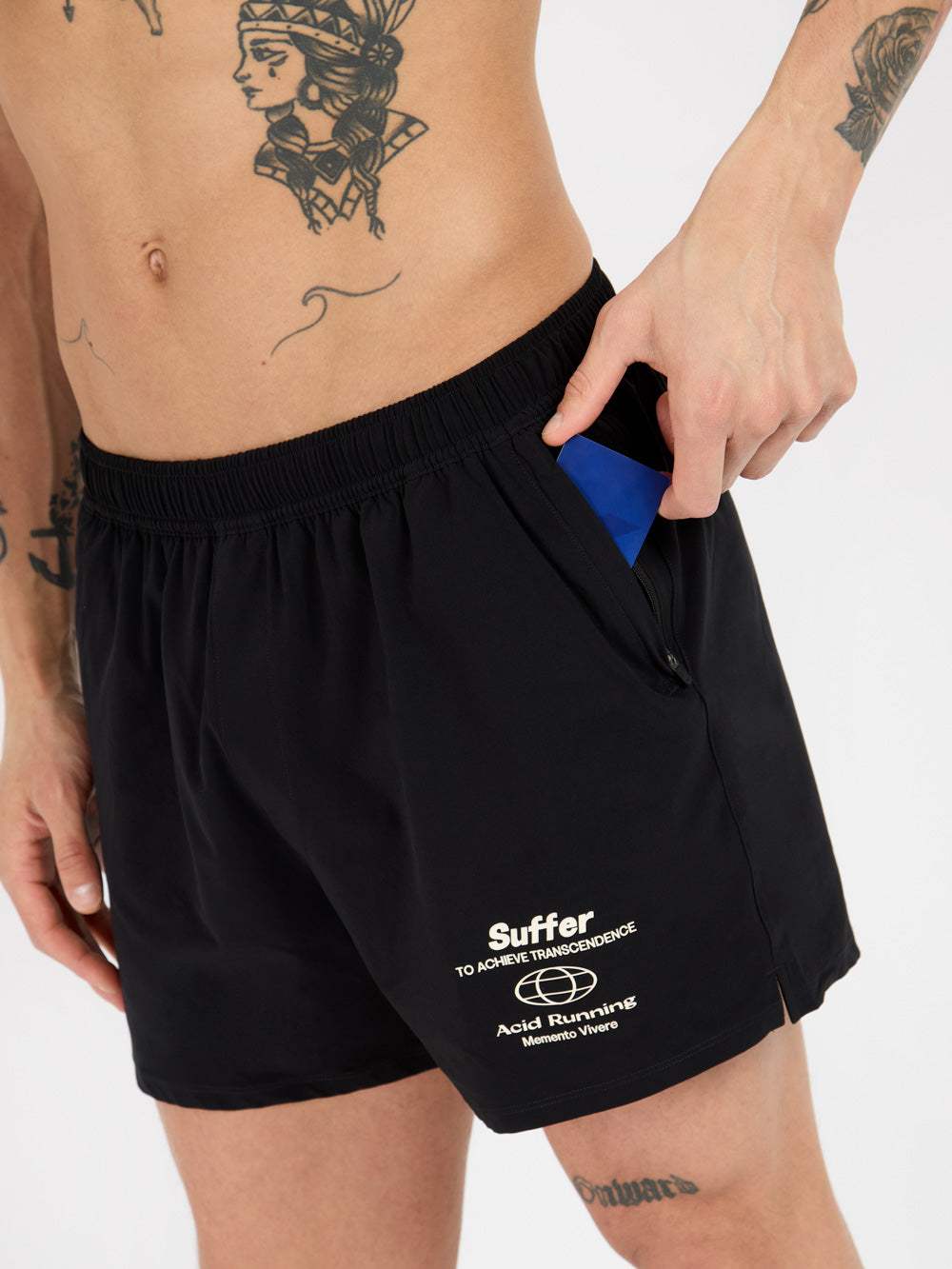 Suffer Hybrid Shorts - Black