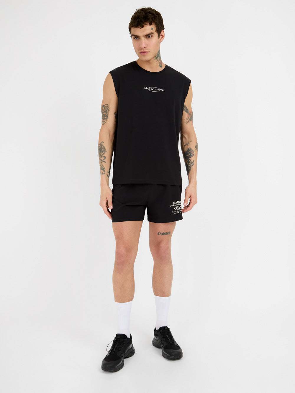 Suffer Hybrid Shorts - Black