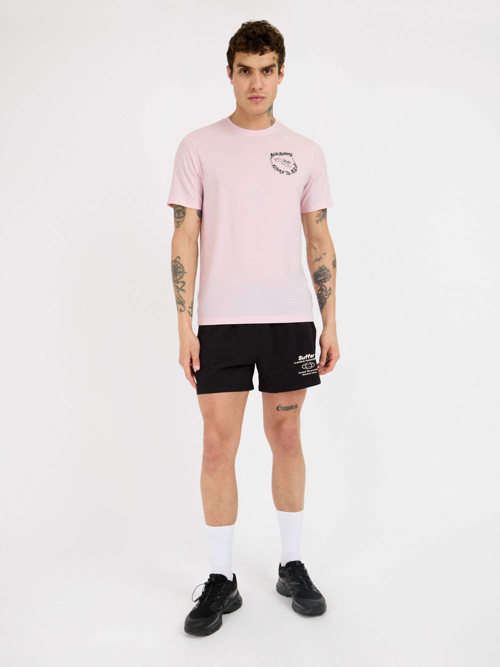 Albion T-Shirt - Iced Pink
