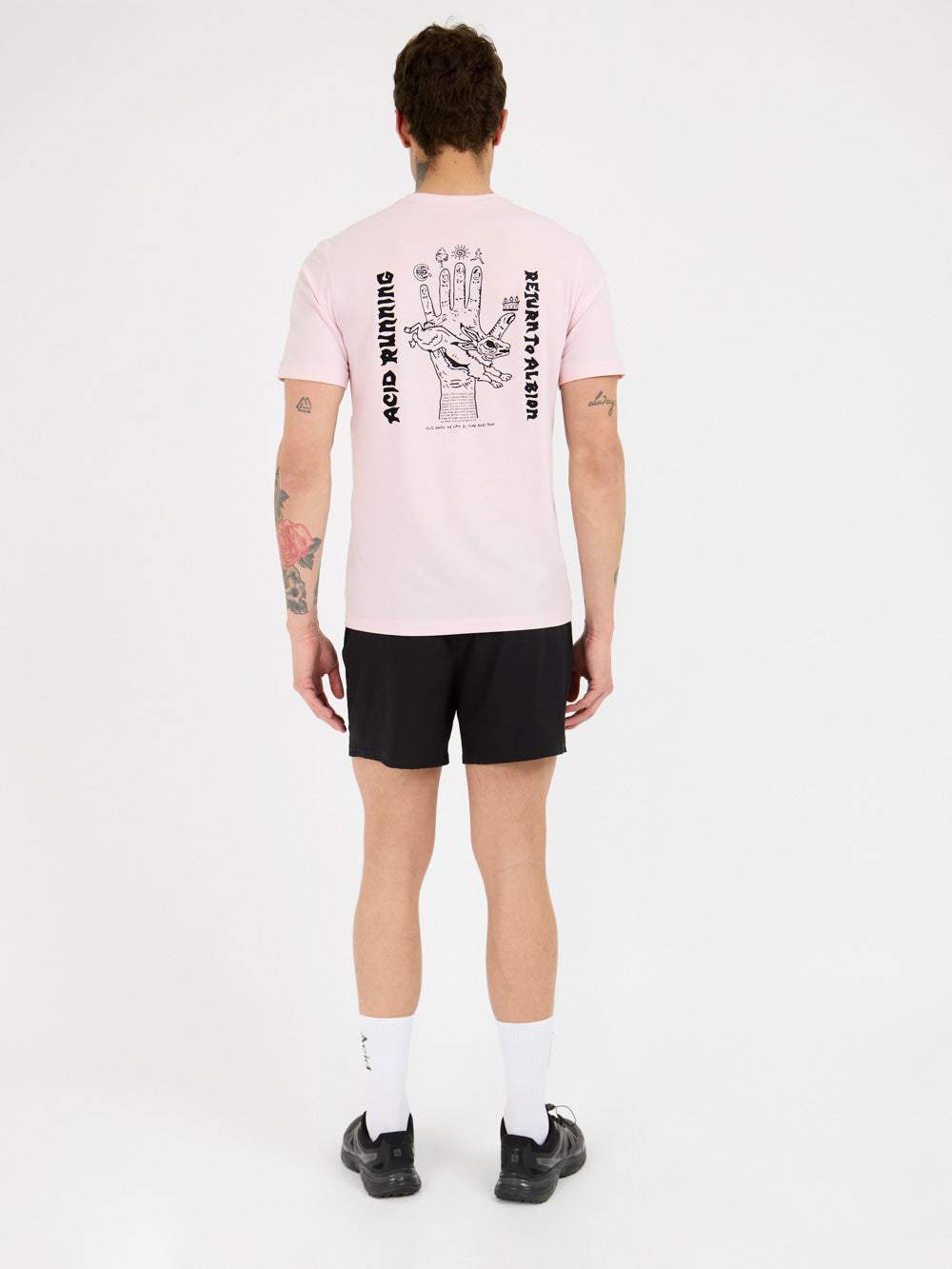 Albion T-Shirt - Iced Pink